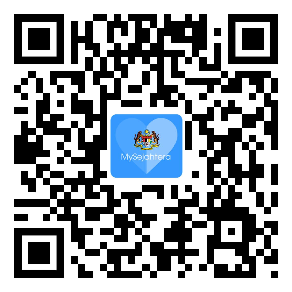 How to apply for mysejahtera qr code