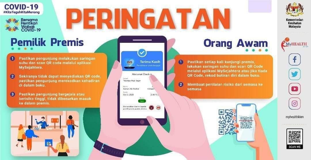 Perlu mysejahtera tak scan Tak perlu