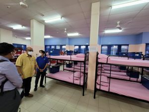 Kuarantin jawi pusat covid Nadma Bantuan