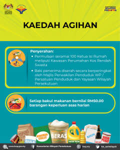 Prihatin bakul makanan Cara Mohon