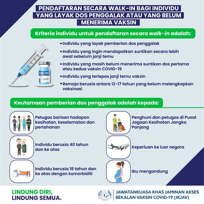 Vaksin malaysia daftar online Ada cara
