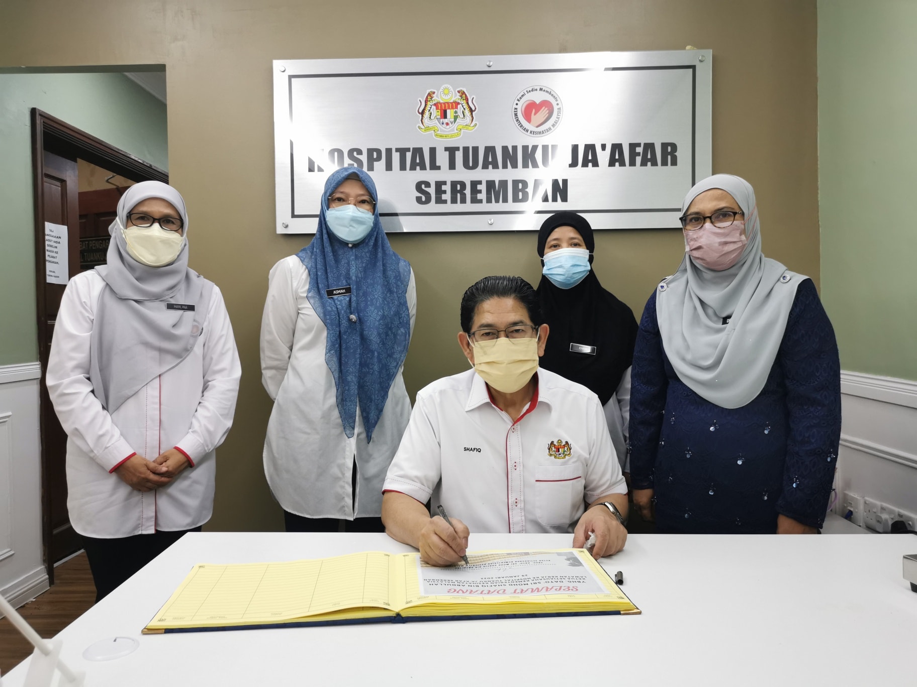 Lawatan Kerja Ksu Kkm Ke Hospital Tuanku Ja Afar Seremban Laman Web Mkn