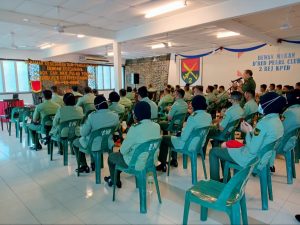 Pusat latihan anti dadah dewan Vaccinarea COVID