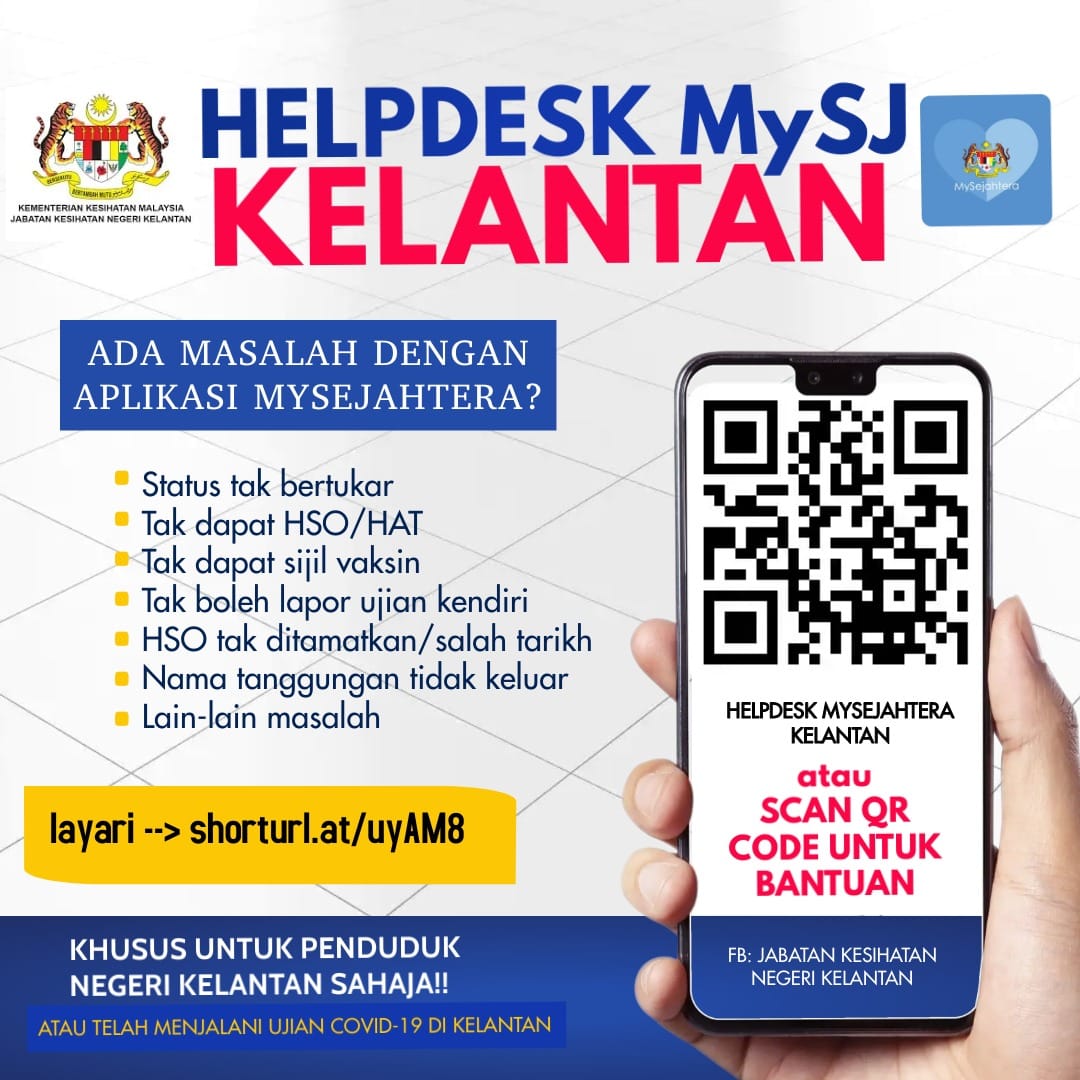 Mysejahtera helpdesk number