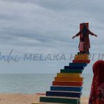 ARCA instaworthy yang dibina di Pengkalan Balak menjadi tumpuan pelancong.